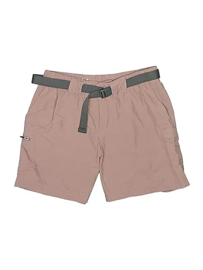 Pre-owned Columbia Khaki Shorts In Brown