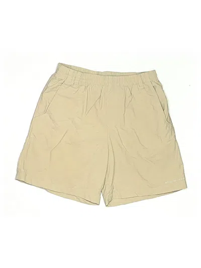 Pre-owned Columbia Kids' Khaki Shorts In Brown