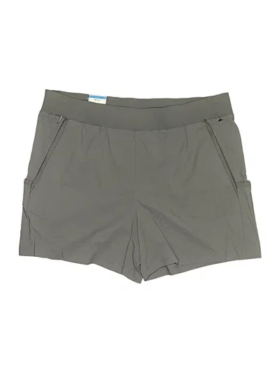 Columbia Khaki Shorts In Gray