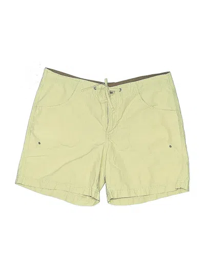 Pre-owned Columbia Khaki Shorts In Green