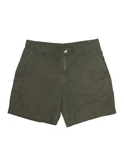 Pre-owned Columbia Khaki Shorts In Green