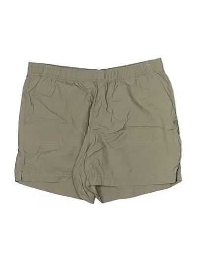 Pre-owned Columbia Khaki Shorts In Green