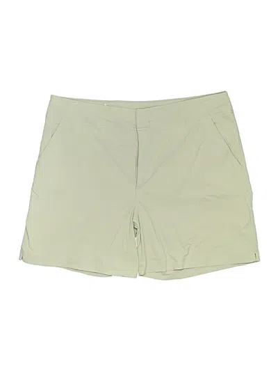 Pre-owned Columbia Khaki Shorts In Green