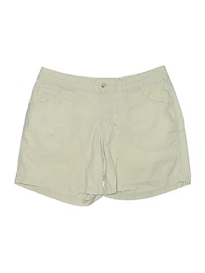Pre-owned Columbia Khaki Shorts In Green