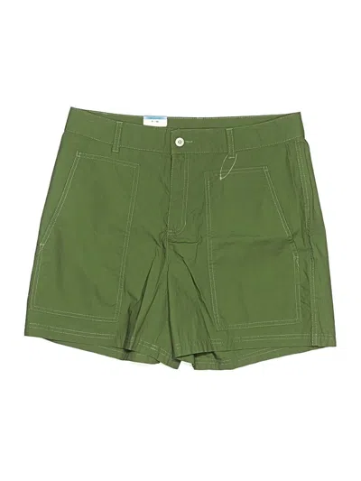 Pre-owned Columbia Khaki Shorts In Green
