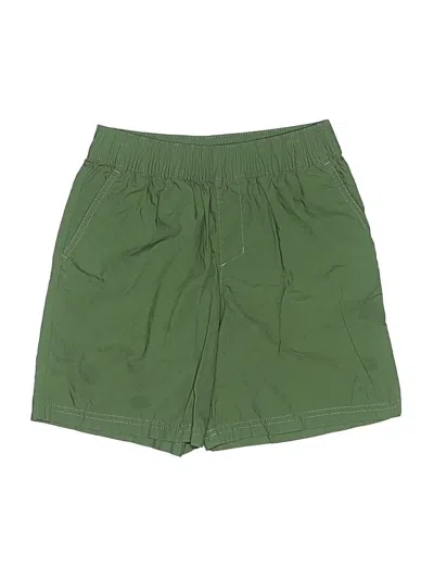 Pre-owned Columbia Kids' Khaki Shorts In Green