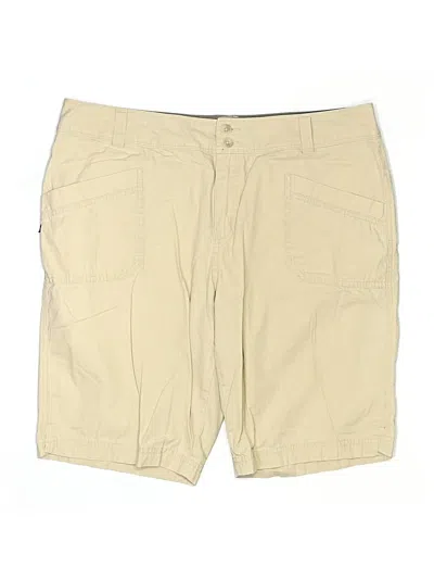 Pre-owned Columbia Khaki Shorts In Tan