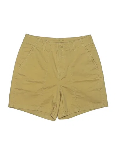 Pre-owned Columbia Khaki Shorts In Yellow