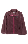 Columbia Kids' Berrey Ranch Fleece Jacket In Burgundy