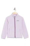 Columbia Kids' Berrey Ranch Fleece Jacket In Pale Lilac