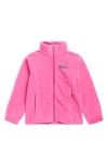Columbia Kids' Berrey Ranch Fleece Jacket In Pink