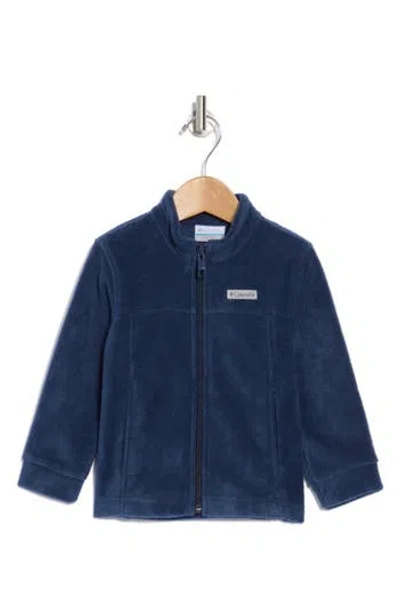 Columbia Kids' Birch Falls Fleece Jacket In Collegiate Navy