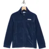 Columbia Kids' Birch Falls Fleece Jacket In Collegiate Navy
