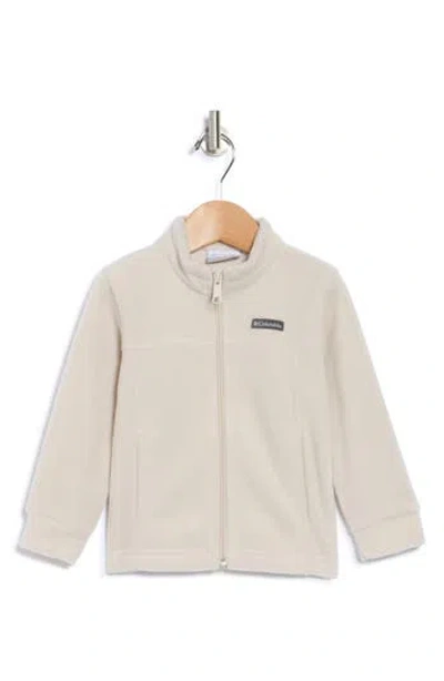 Columbia Kids' Birch Falls Fleece Jacket In Dark Stone