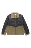 Columbia Kids' Birch Falls Ii Overlay Jacket In Black