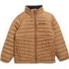 Columbia Kids' Hunter Cove Fleece Lined Puffer Jacket In Delta