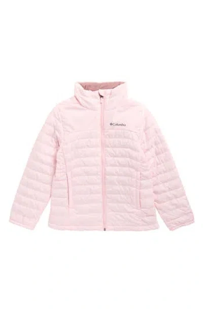 Columbia Kids' Jade Fleece Lined Puffer Jacket In Pink