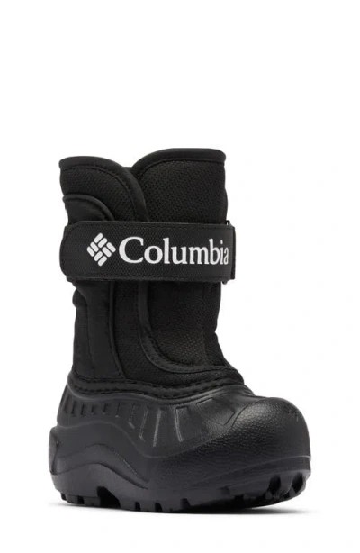 Columbia Kids' Powderbug Snowlite Waterproof Snow Boot In Black