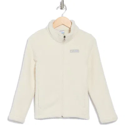 Columbia Kids' Thornhead Faux Shearling Jacket In Chalk
