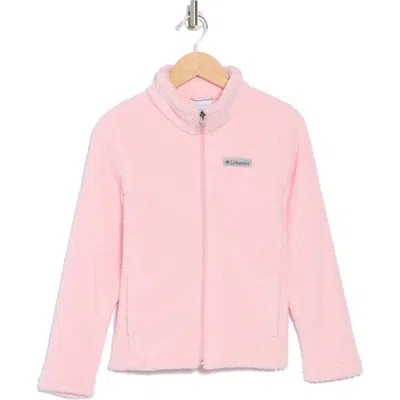 Columbia Kids' Thornhead Faux Shearling Jacket In Cherry Blossom