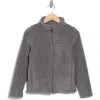 Columbia Kids' Thornhead Faux Shearling Jacket In City Grey