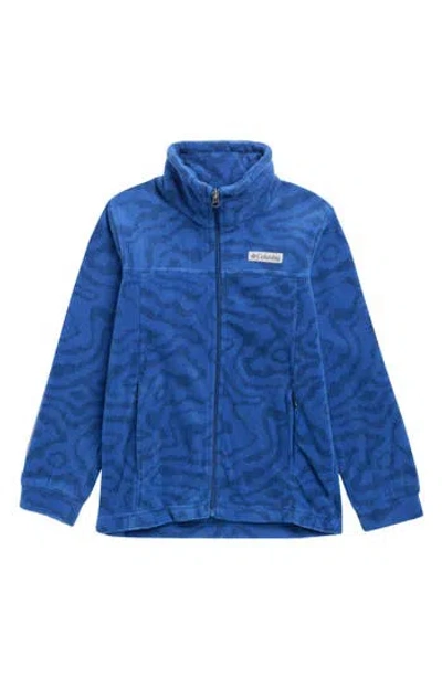 Columbia Kids' Zing Iii Fleece Jacket In Blue