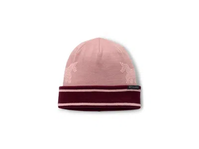 Columbia Kitterwibbit Beanie (big Kid) Traditional Hats Eraser Pink/rich Wine/satin Pink, Acrylic