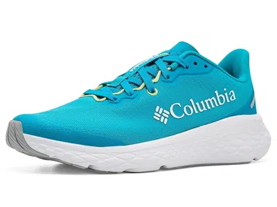 Columbia Konos Featherweight Women's Running Shoes Modern Turq/sunnyside: 10 D - Wide, Synthetic In Blue