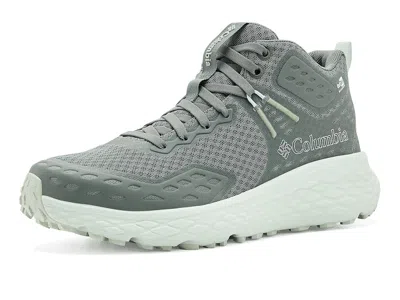 Columbia Konos Trs Outdry Mid Women's Climbing Shoes Sedona Sage/tea Light: 7.5 B - Medium In Gray