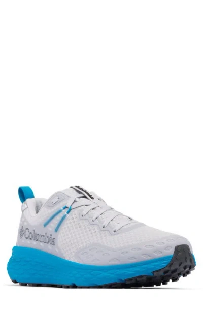Columbia Konos™ Trs Outdry™ Waterproof Hiking Shoe In Cumulus Grey/blue Echo