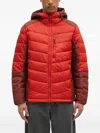 Columbia Labyrinth Loop™ Ii Hooded Chevron-quilted Jacket In Red