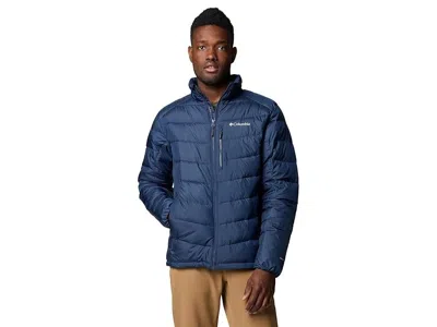 COLUMBIA LABYRINTH LOOP II JACKET MEN NAVY OMNI-HEAT FULL ZIP OUTDOOR ASM180