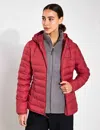 Columbia Lake 22 Ii Down Hooded Jacket In Red