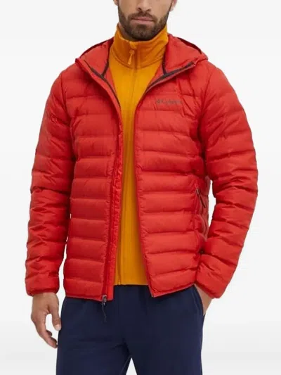 Columbia Lake 22™ Ii Hooded Quilted Jacket In Red