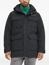 Columbia Landroamer™ Ii Hooded Flap-pocket Jacket In Black