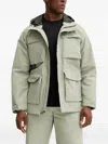 Columbia Landroamer Ii Hooded Flap-pocket Jacket In Green