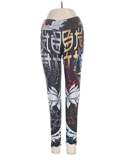 Pre-owned Columbia Leggings In Silver