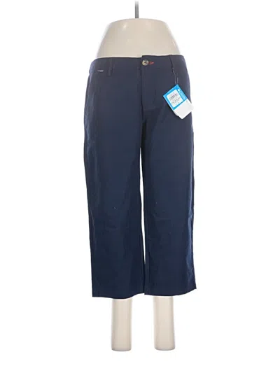 Pre-owned Columbia Linen Pants In Blue
