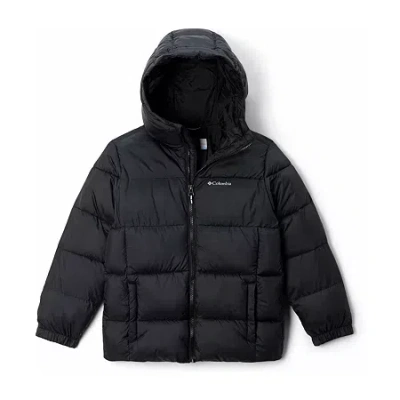Columbia Little & Big Kid Boys Hooded Heavyweight Puffer Jacket In Blue