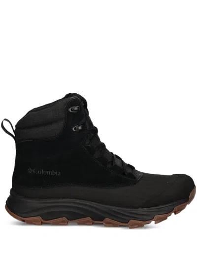 Columbia Logo-detail Lace-up Boots In Black