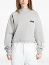 Columbia Logo-patch Sweatshirt In Gray