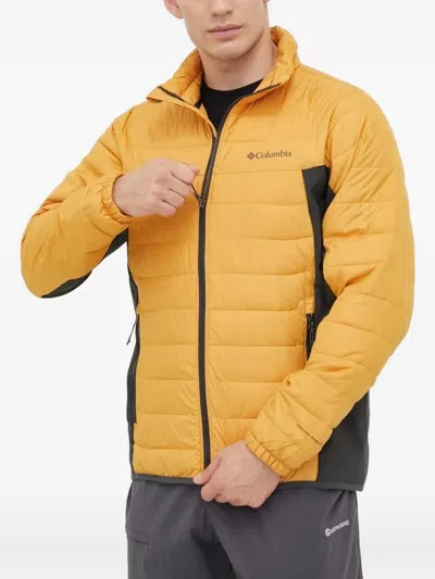 Columbia Logo-print Padded Jacket In Pink