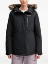 Columbia Logo-print Ski Jacket In Black