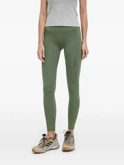 Columbia Logo-print Leggings In Green