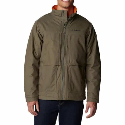Columbia Loma Vista Ii Jacket Men Stone Green Full Zip Long Sleeve Erk1863