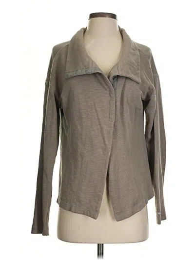 Pre-owned Columbia Long Sleeve Blouse In Gray