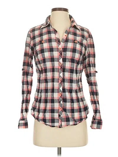 Pre-owned Columbia Long Sleeve Button Down Shirt In Blue
