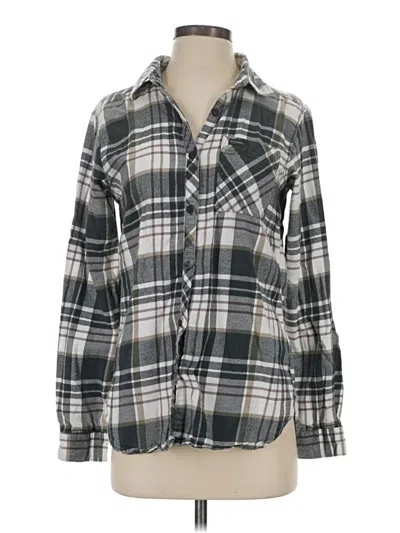 Pre-owned Columbia Long Sleeve Button Down Shirt In Gray