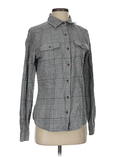 Pre-owned Columbia Long Sleeve Button Down Shirt In Gray