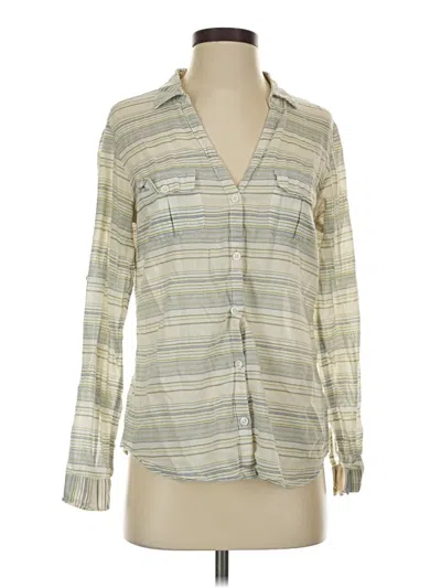 Pre-owned Columbia Long Sleeve Button Down Shirt In Gray